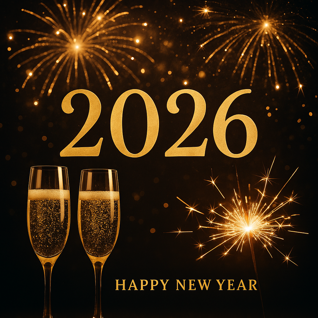 Silvester im Dorfstüble – Feuerwerk und Sektgläser